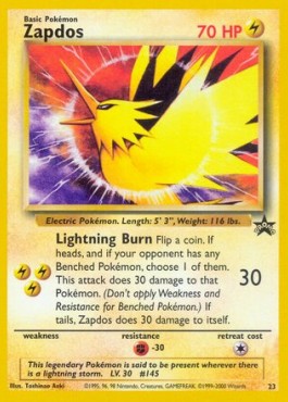 Zapdos [Wizards Black Star Promos] (WP-023)
