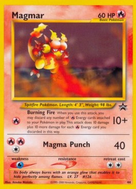 Magmar [Wizards Black Star Promos] (WP-044)