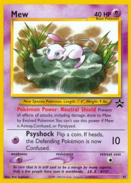 Mew [Wizards Black Star Promos] (WP-047)