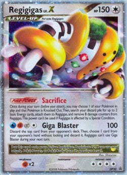 Regigigas LV.X [DP Black Star Promos] (DPPRDP-030)