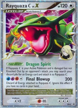 Rayquaza [C] LV.X [DP Black Star Promos] (DPPRDP-047)