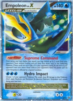 Empoleon LV.X [DP Black Star Promos] (DPPRDP-011)