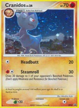 Cranidos Lv.24 [DP Black Star Promos] (DPPRDP-007)