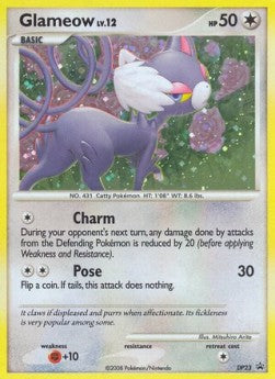 Glameow Lv.12 [DP Black Star Promos] (DPPRDP-023)