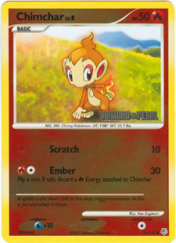 Chimchar Lv.8 [Burger King DP Promos 2008] (BKPR-DP 76)