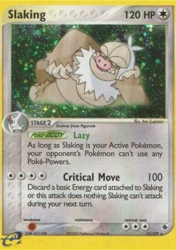 Slaking [EX Ruby & Sapphire] (RS-012)