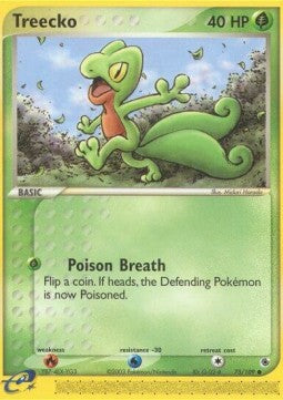 Treecko [EX Ruby & Sapphire] (RS 75)
