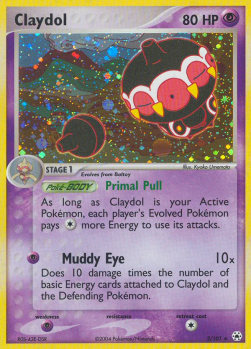 Claydol [EX Hidden Legends] (HL-002)