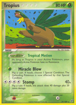 Tropius [EX Deoxys] (DX-027)