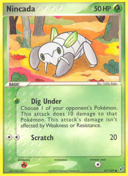 Nincada [EX Deoxys] (DX-067)