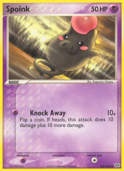 Spoink [EX Emerald] (EM 65)
