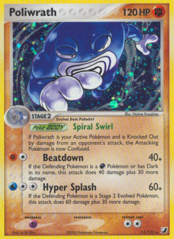 Poliwrath [EX Unseen Forces] (UF 11)