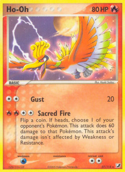 Ho-Oh [EX Unseen Forces] (UF-027)