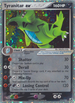 Tyranitar ex [EX Unseen Forces] (UF 111)