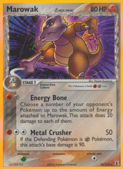 Marowak δ Delta Species [EX Delta Species] (DS-010)