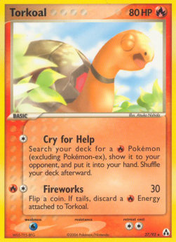 Torkoal [EX Legend Maker] (LM-027)