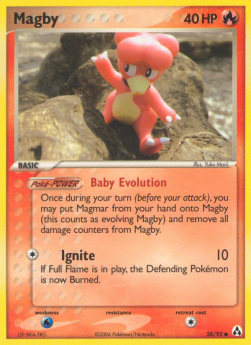 Magby [EX Legend Maker] (LM-058)