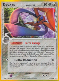 Deoxys δ Delta Species [EX Holon Phantoms] (HP-004)