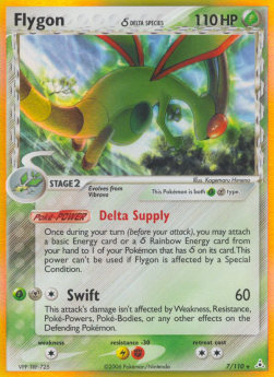 Flygon δ Delta Species [EX Holon Phantoms] (HP-007)