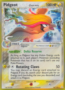 Pidgeot δ Delta Species [EX Holon Phantoms] (HP 14)