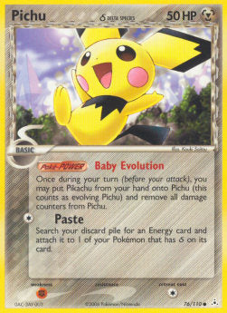 Pichu δ Delta Species [EX Holon Phantoms] (HP-076)