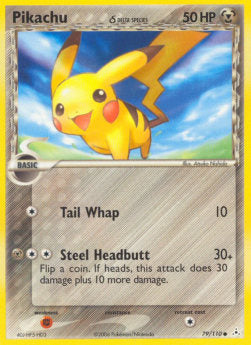 Pikachu δ Delta Species [EX Holon Phantoms] (HP-079)