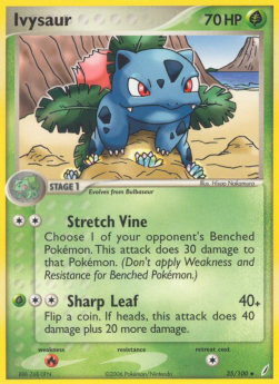 Ivysaur [EX Crystal Guardians] (CG-035) [V1 · Uncommon]