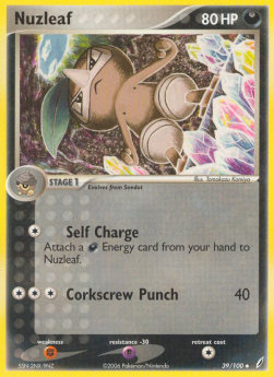 Nuzleaf [EX Crystal Guardians] (CG-039)