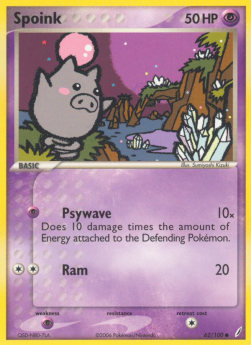 Spoink [EX Crystal Guardians] (CG-062)