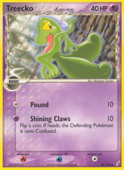 Treecko δ Delta Species [EX Crystal Guardians] (CG-068)