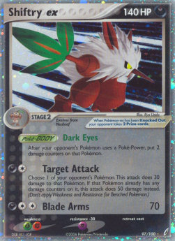 Shiftry ex [EX Crystal Guardians] (CG-097)