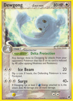 Dewgong δ Delta Species [EX Dragon Frontiers] (DF-015)