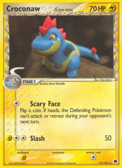 Croconaw δ Delta Species [EX Dragon Frontiers] (DF-027)