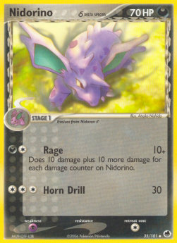 Nidorino δ Delta Species [EX Dragon Frontiers] (DF-035)