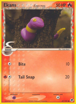 Ekans δ Delta Species [EX Dragon Frontiers] (DF-047)