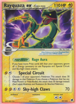 Rayquaza ex δ Delta Species [EX Dragon Frontiers] (DF-097)