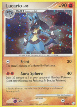 Lucario Lv.30 [Diamond & Pearl] (DP-006)