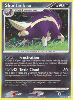 Skuntank Lv.36 [Diamond & Pearl] (DP-015)