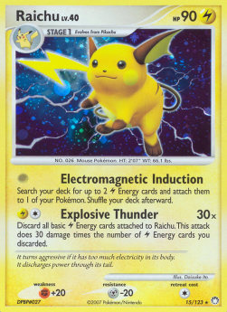 Raichu Lv.40 [Mysterious Treasures] (MT-015)