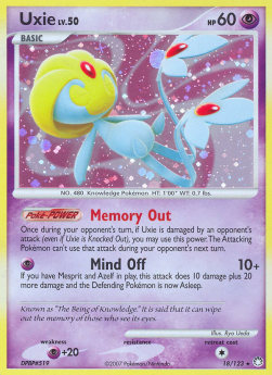 Uxie Lv.50 [Mysterious Treasures] (MT-018)