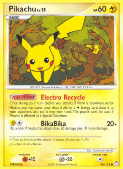Pikachu Lv.15 [Mysterious Treasures] (MT-094)