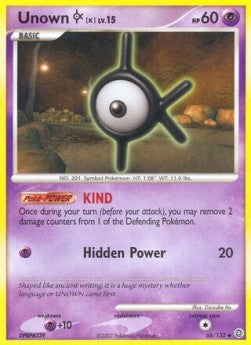 Unown [K] Lv.15 [Secret Wonders] (SW-068)