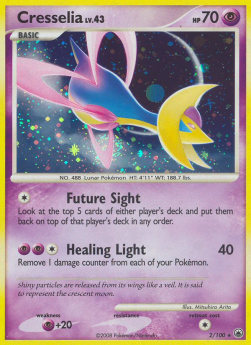 Cresselia Lv.43 [Majestic Dawn] (MD-002)