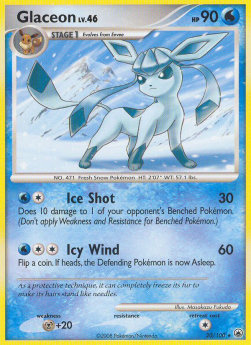 Glaceon Lv.46 [Majestic Dawn] (MD-020) [V1 · Rare]