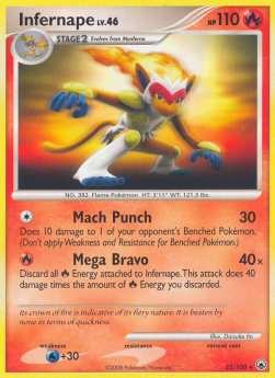 Infernape Lv.46 [Majestic Dawn] (MD-022)