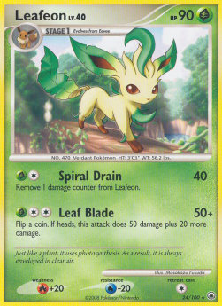 Leafeon Lv.40 [Majestic Dawn] (MD-024)