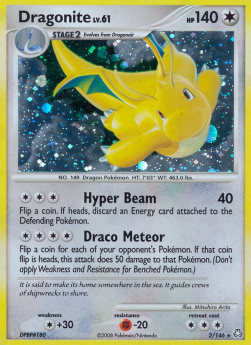 Dragonite Lv.61 [Legends Awakened] (LA-002) [V1 · Holo Rare]