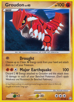 Groudon Lv.45 [Legends Awakened] (LA-029)