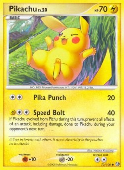 Pikachu Lv.20 [Stormfront] (STF-070)