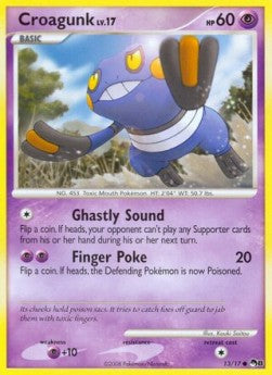 Croagunk Lv.17 [POP Series 8] (POP8-013)
